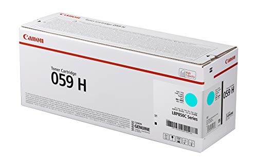 Canon 059 H - High capacity - cyan - original - toner cartridge - for i-SENSYS LBP852Cx, Satera LBP851C, LBP852Ci