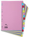 Best Value Elba A4 15 Part Card Dividers