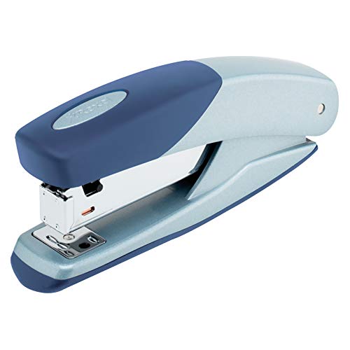 Best Value Rexel 2101203 Torador Full Strip Stapler, 25 Sheet Capacity, Metal Body, Blue and Silver