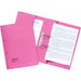 Best Value Guildhall 347-PNKZ 285 GSM Pocket Spiral File Foolscap - Pink (Pack of 25)