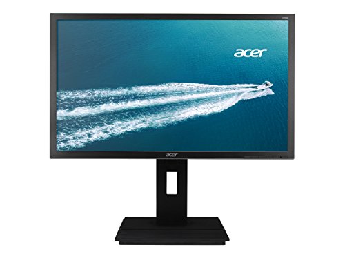 Acer B246HYL - LED monitor - 23.8" - 1920 x 1080 Full HD (1080p) @ 60 Hz - IPS - 250 cd/m - 6 ms - HDMI, DVI, VGA - speakers - dark grey