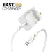 OtterBox Wall Charger - Power adapter - 20 Watt - 3 A - PD 3.0 (USB-C) - on cable: Lightning - cloud dust white - for Apple iPad/iPhone/iPod (Lightning)