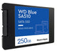 WD Blue SA510 WDS250G3B0A - SSD - 250 GB - internal - 2.5" - SATA 6Gb/s