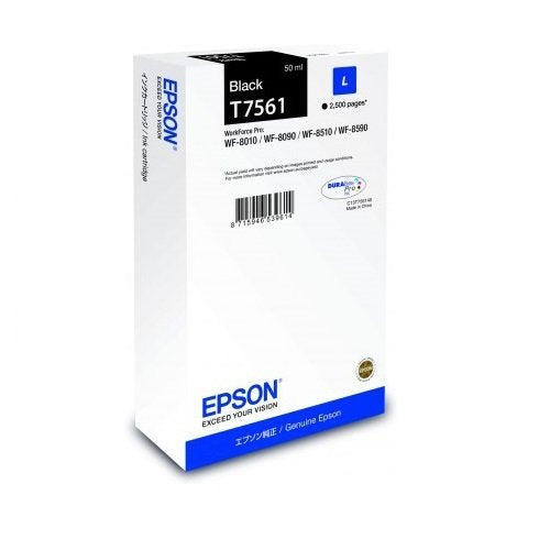 Best Value Epson L Workforce 8000 Series Ink Cartridge - Black