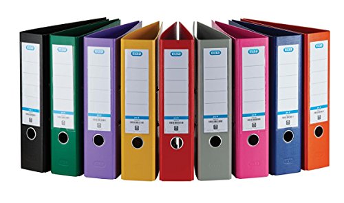 Elba Smart Pro+ Lever Arch File A4 80mm Spine Polypropylene Red  100202172