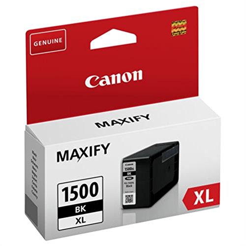 Canon PGI-1500XL BK - 9182B001 - 1 x Black - High Yield - Ink tank - For MAXIFY MB2050,MB2350