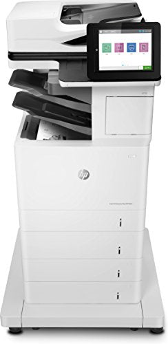 HP LaserJet Enterprise MFP M631z - Multifunction printer - B/W - laser - 216 x 863 mm (original) - A4/Legal (media) - up to 52 ppm (copying) - up to 52 ppm (printing) - 2300 sheets - 33.6 Kbps - USB 2.0, Gigabit LAN, Bluetooth, Wi-Fi(n), USB 2.0 host