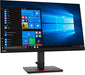 Lenovo ThinkVision T27q-20 - LED monitor - 27" (27" viewable) - 2560 x 1440 QHD - IPS - 350 cd/m - 1000:1 - 4 ms - HDMI, DisplayPort - raven black