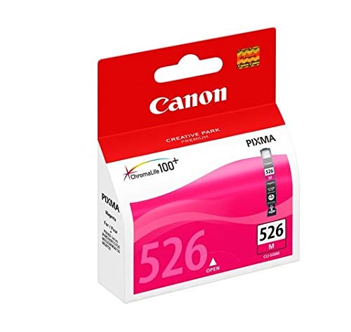 Canon CLI-526 M - 4542B001 - 1 x Magenta - Ink tank - For PIXMA iP4950,iX6550,MG5250,MG5350,MG6150,MG6250,MG8150,MG8250,MX715,MX885,MX895