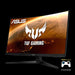 ASUS TUF Gaming VG32VQ1BR - LED monitor - curved - 31.5" - 2560 x 1440 WQHD @ 165 Hz - VA - 250 cd/m? - 3000:1 - 1 ms - 2xHDMI, DisplayPort - speakers