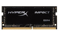 HyperX Impact - DDR4 - kit - 16 GB: 2 x 8 GB - SO-DIMM 260-pin - 2666 MHz / PC4-21300 - CL15 - 1.2 V - unbuffered - non-ECC - black