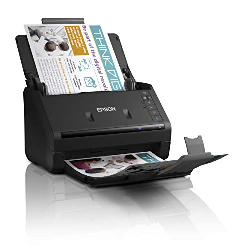 Epson WorkForce ES-500W II - Document scanner - Contact Image Sensor (CIS) - Duplex - 215.9 x 6069 mm - 600 dpi x 600 dpi - up to 35 ppm (mono) / up to 35 ppm (colour) - ADF (100 sheets) - up to 4000 scans per day - USB 3.0, Wi-Fi(n)