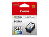 Canon CL-546 - 8289B001 - 1 x Cyan,1 x Magenta,1 x Yellow - Ink Cartridge - For PIXMA iP2850,MG2450,MG2550,MG2555,MG2950,MG2950S,MX495