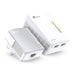 TP-Link TL-WPA4220 KIT AV600 WiFi Powerline Extender - V4 - bridge - HomePlug AV (HPAV), IEEE 1901 - 802.11b/g/n - 2.4 GHz - wall-pluggable