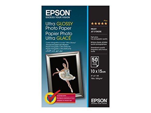 Best Value Epson S041943 Ultra Glossy Photo Paper - Glossy photo paper - 100 x 150 mm - 50 sheet(s)