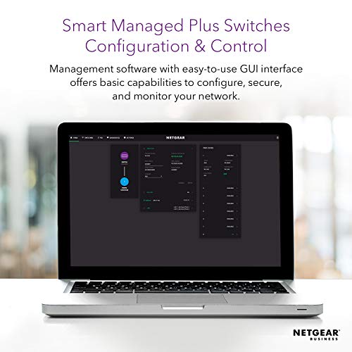 NETGEAR Plus GS305EP - Switch - smart - 5 x 10/100/1000 (4 PoE+) - desktop, wall-mountable - PoE+ (63 W)