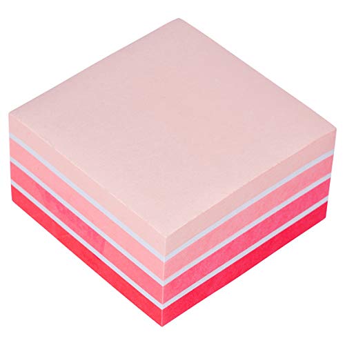 Best Value Post-It Notes, 2028P 76 x 76 mm - Pastel Pink, 1 Cube (450 Sheets)