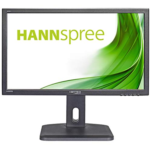 Hannspree HP247HJB 23.8 Inch 1920 x 1080 Pixels Full HD Resolution 60Hz Refresh Rate 5ms Response Time HDMI VGA LED Monitor