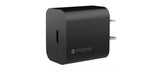 ZAGG mophie - Power adapter - 20 Watt - PD (24 pin USB-C) - black - United Kingdom