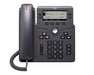 Cisco IP Phone 6851 - VoIP phone - SIP, SRTP - 4 lines - charcoal