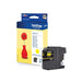 Brother LC121Y - Yellow - original - ink cartridge - for Brother DCP-J100, J105, J132, J152, J552, J752, MFC-J245, J470, J650, J870