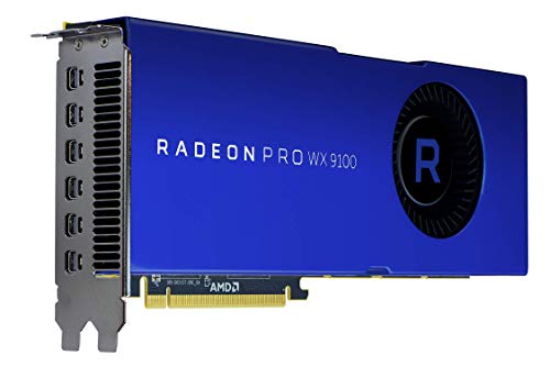 AMD Radeon Pro WX 9100 - Graphics card - Radeon Pro WX 9100 - 16 GB HBM2 - PCIe 3.0 x16 - 6 x Mini DisplayPort