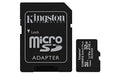 Kingston Canvas Select Plus - Flash memory card (microSDHC to SD adapter included) - 32 GB - A1 / Video Class V10 / UHS Class 1 / Class10 - microSDHC UHS-I