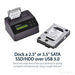 StarTech.com USB 3.0 Hard Drive Eraser Dock for 2.5" & 3.5" SATA SSD HDD + 4Kn Drive - LCD/ RS232 - Secure Erase HDD Wiper Docking Station (SDOCK1EU3P2)