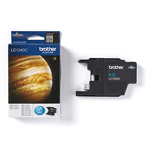 Brother LC1240C - Cyan - original - ink cartridge - for Brother DCP-J525, J725, J925, MFC-J430, J5910, J625, J6510, J6710, J6910, J825