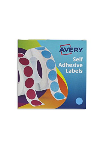 Best Value Avery 24-509 Round Label Dispenser (19 mm Dia, 1120 Labels) - Blue