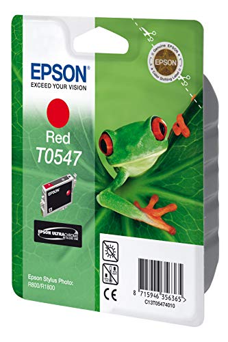 Epson T0547 - Print cartridge - 1 x pigmented red - 400 pages