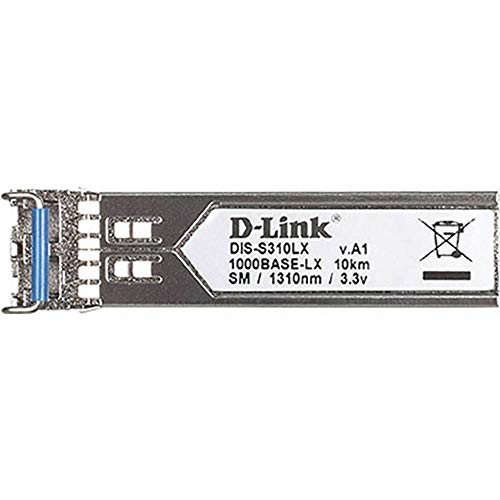 D-Link DIS S310LX - SFP (mini-GBIC) transceiver module - GigE - 1000Base-LX - LC single-mode - up to 10 km