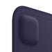 Apple with MagSafe - Protective sleeve for mobile phone - leather - deep violet - for iPhone 12, 12 Pro