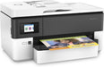 HP Officejet Pro 7720 Wide Format All-in-One - Multifunction printer - colour - ink-jet - 216 x 356 mm (original) - A3 (media) - up to 18 ppm (copying) - up to 22 ppm (printing) - 250 sheets - 33.6 Kbps - USB 2.0, LAN, Wi-Fi(n), USB host