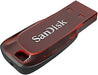 SanDisk Cruzer Blade - USB flash drive - 16 GB - USB 2.0 - blue, green, pink (pack of 3)