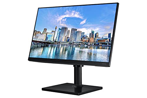 Samsung F24T450FZU - T45F Series - LED monitor - 24" - 1920 x 1080 Full HD (1080p) @ 75 Hz - IPS - 250 cd/mï¿½ - 1000:1 - 5 ms - 2xHDMI, DisplayPort - speakers - black