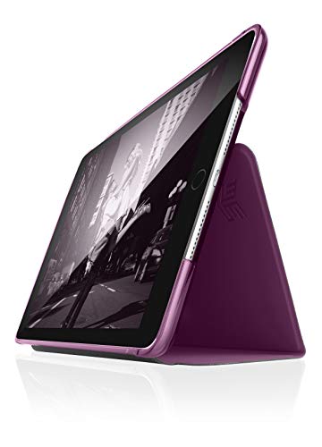 STM Studio 10.5 Inch Apple iPad 7th 8th Gen Apple iPad Air 3rd Gen Apple iPad Pro Tablet Case Purple Black Variable Viewing Instant On and Off Cover B