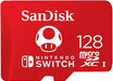 SanDisk - Flash memory card - 128 GB - UHS-I U3 - microSDXC UHS-I - for Nintendo Switch