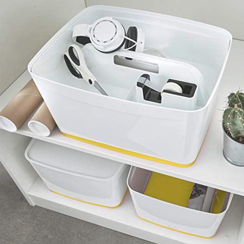 Leitz Mybox Large With Lid Wow White Yellow Dd