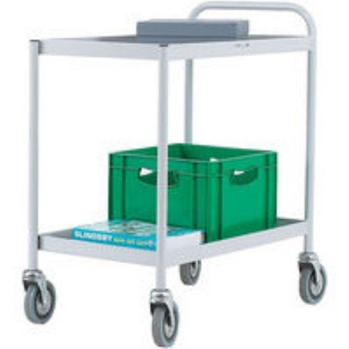 Best Value General 2 Tier Grey Purpose Trolley 331490