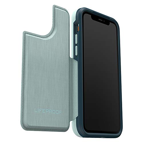 LifeProof FLiP - Flip cover for mobile phone - water lily, light blue/green - for Apple iPhone 11 Pro