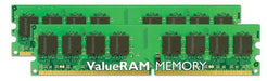 Kingston memory ValueRam 2GB 400MHz DDR2 Non-ECC CL3 DIMM kit (2 x 1GB kit ) 240PIN