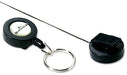 Best Value Durable Badge Reel Keyring Pack of 10 - Charcoal