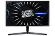 Samsung C24RG50FQR - CRG5 Series - LED monitor - curved - 24" (23.5" viewable) - 1920 x 1080 Full HD (1080p) @ 144 Hz - VA - 250 cd/m? - 3000:1 - 4 ms - 2xHDMI, DisplayPort - black