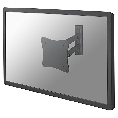 NewStar TV/Monitor Wall Mount (2 pivots & tiltable) for 10"-27" Screen - Silver - Wall mount for LCD display (Tilt & Swivel) - silver - screen size: 10"-27"