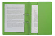 Forever Pocket Spiral File Foolscap, Green, Pack 25