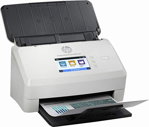 HP ScanJet Enterprise Flow N7000 snw1 - Document scanner - CMOS / CIS - Duplex - 216 x 3100 mm - 600 dpi x 600 dpi - up to 75 ppm (mono) / up to 75 ppm (colour) - ADF (80 sheets) - up to 7500 scans per day - USB 3.0, LAN, Wi-Fi(n)