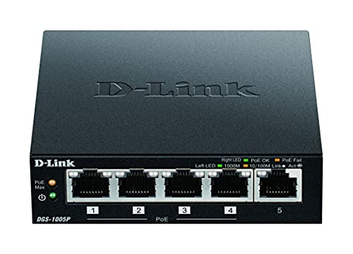 5-Port Desktop Gigabit PoE+Switch