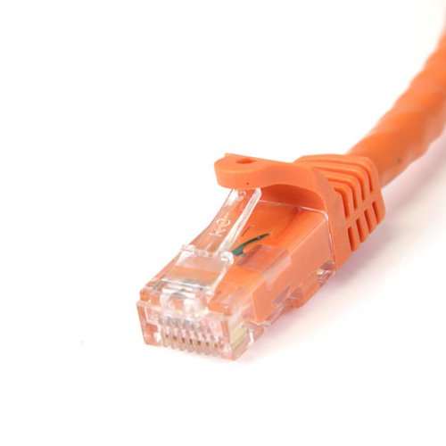 100Ft Orange Snagless Cat6 Utp Cable