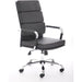 Advocate Executive Chair Black Soft Bonded Leather With Arms BR000204